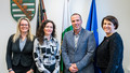 Katrin Sonntag, Constanze Geiert, Thomas Porr, Tanja Romstedt v.l.n.r